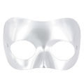 (image for) Simple Silver Plastic Half Mask - SR300SV
