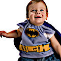 (image for) Batman New Born 0-6mths. costume - Halloween Superhero Licensed RC885110NB