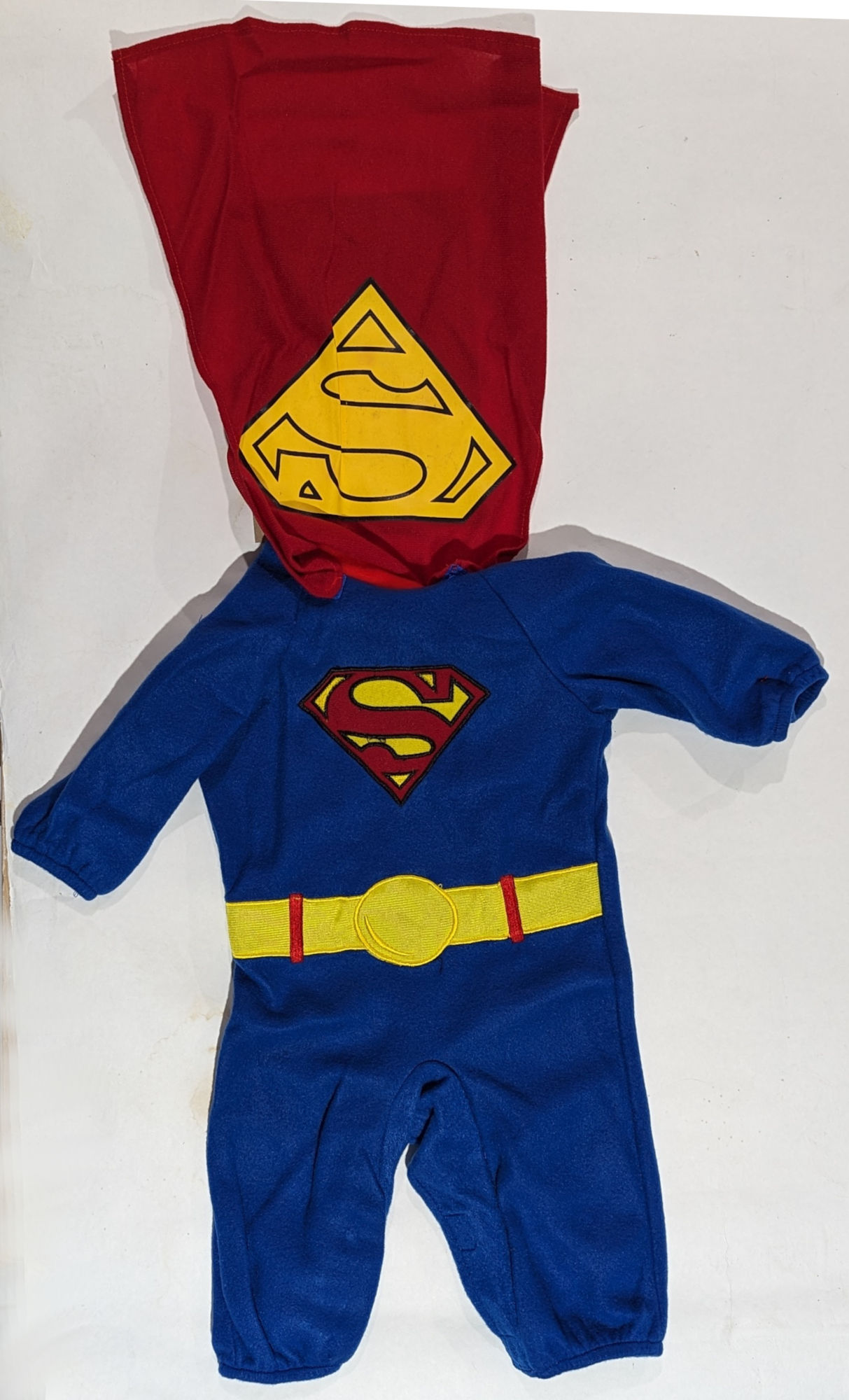 (image for) Superman New Born 0-6mths. costume - Superhero Licensed RC885301NB