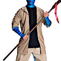 (image for) Jake Sully Avatar Adult Halloween Costume X-Large RC889806PLUS