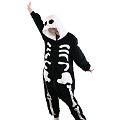 (image for) Skeleton Pajama Costume -Onesie Style- Adult Small- or Child- Halloween