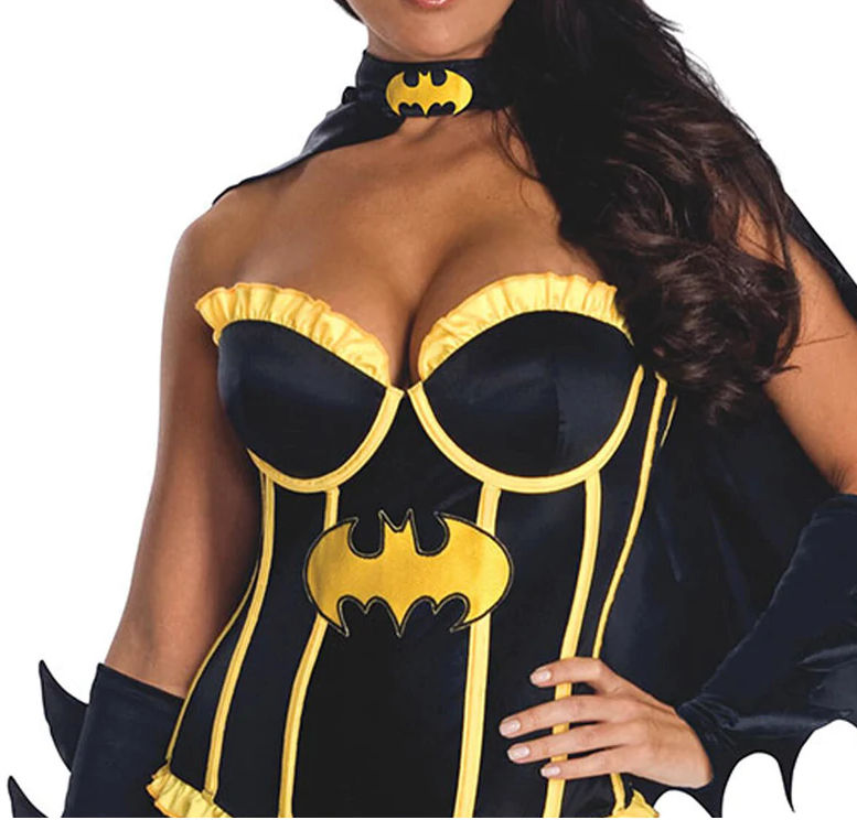 (image for) Justice League BatGirl Female Sexy Costume SMALL Halloween RC889900S