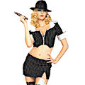 (image for) Al Capone's lover girl Costume MEDIUM Halloween RC888142M