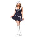 (image for) Shipmate Cutie Women's Navy Sailor Uniform Costume. Leg Avenue Brand Plus Size -PGC83272