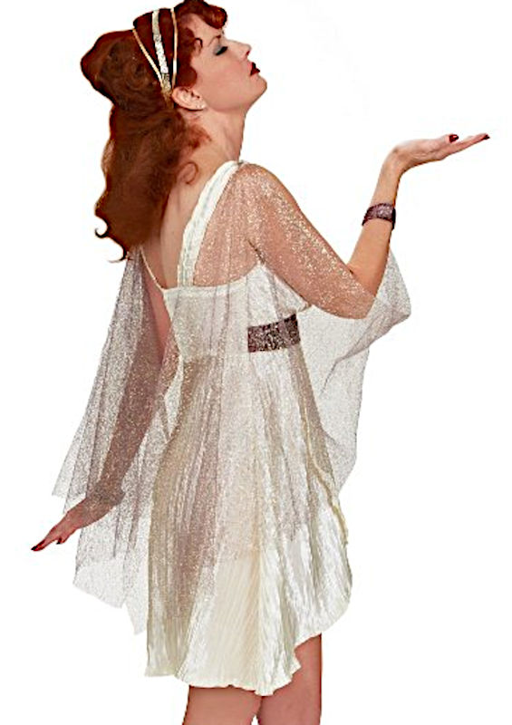 (image for) Greek Goddess Adult Costume Halloween Dress MEDIUM BC800572M