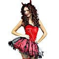 (image for) She-Devil Women's Halloween Devil Sexy Adult SMALL Costume CPC016S