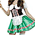 (image for) German Girl Adult sexy Costume (Small/Medium) Beer Girl Oktoberfest QCO5823