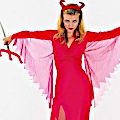 (image for) Winged She Devil Fallen Angel Adult Costume (MEDIUM) Halloween RTF102STD