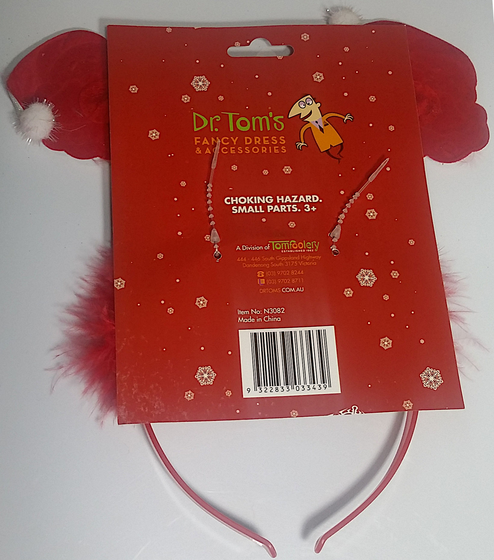 (image for) Set of 5 Santa Claus Christmas Headbopper Headbands N3082B