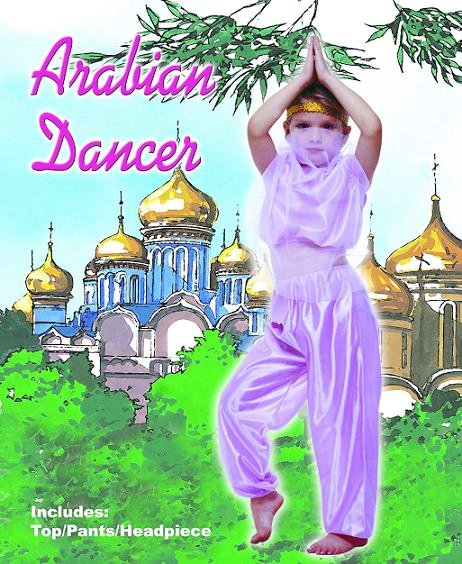 (image for) Arabian Dancer Costume - Child Small (4-6yo) Halloween CPC027S - Click Image to Close