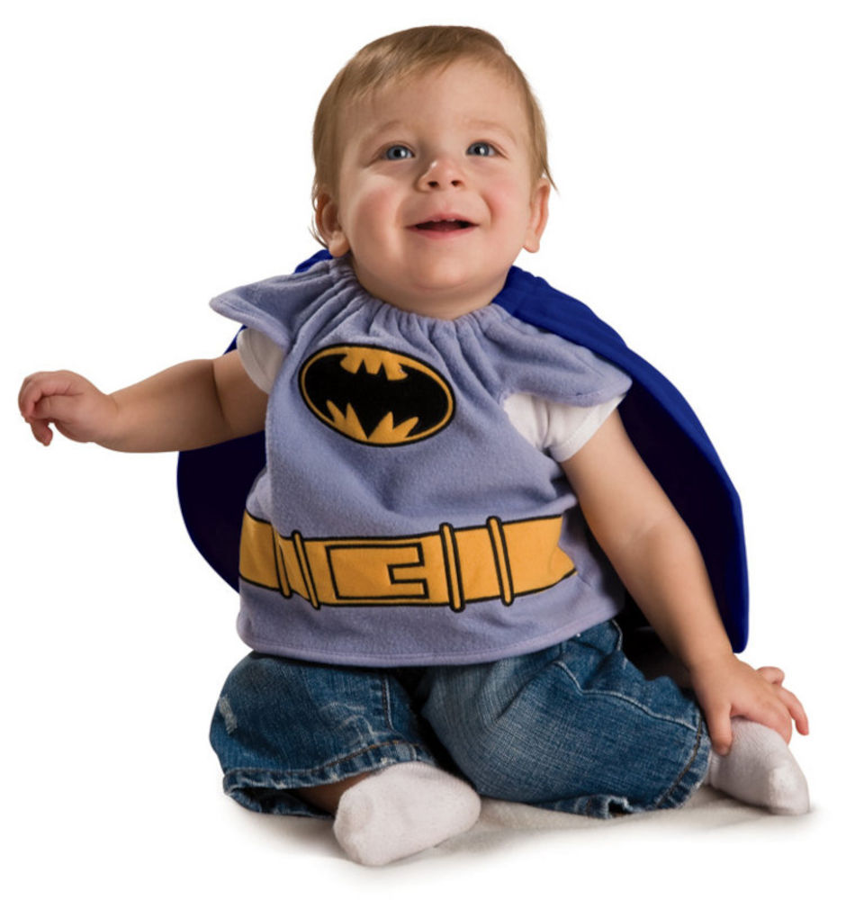 (image for) Batman New Born 0-6mths. costume - Halloween Superhero Licensed RC885110NB - Click Image to Close