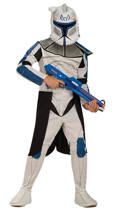 (image for) Clone Trooper Captain Rex Child Basic SMALL Costume. Star Wars Licensed. RC883200S - Click Image to Close