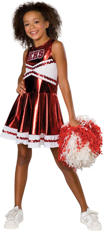 (image for) Cheerleader Deluxe Child Costume Small (3-4yo) Disney Liscenced Halloween RC882949S - Click Image to Close