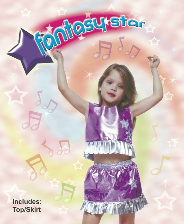 (image for) Fantasy Cheerleader - Halloween Child Small (4-6yo) -CPC037S - Click Image to Close