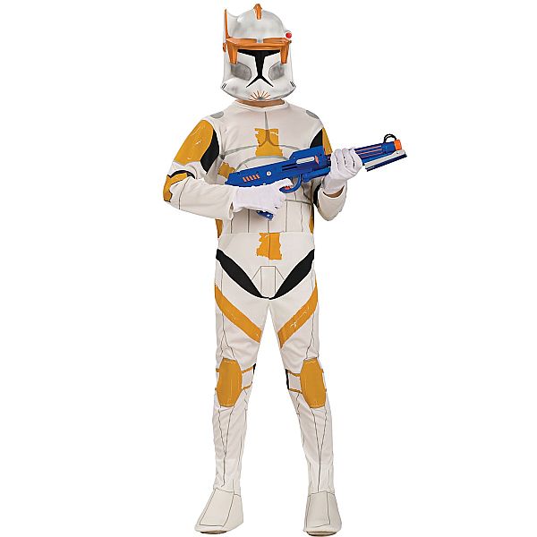 (image for) Clone Trooper Commander Cody SMALL Child Basic Costume. Star Wars Licensed. RC883206S - Click Image to Close