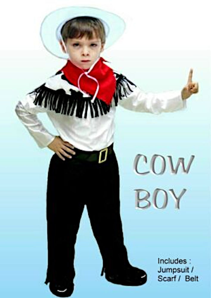 (image for) Cowboy Child Costume 4-6yo Wild West Halloween CPC022S - Click Image to Close