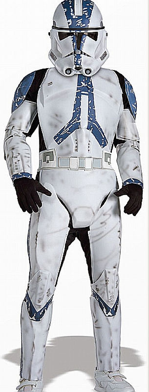 (image for) Star Wars DeLuxe Clone Trooper Child Medium (5-7yo) Costume RC882015M - Click Image to Close