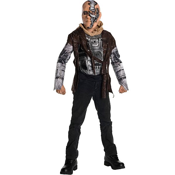 (image for) Deluxe Terminator T600 Child Large costume Halloween RC882940L - Click Image to Close
