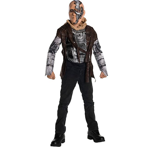 (image for) Deluxe Terminator T600 Child Medium costume Halloween RC883580M RC882940S - Click Image to Close