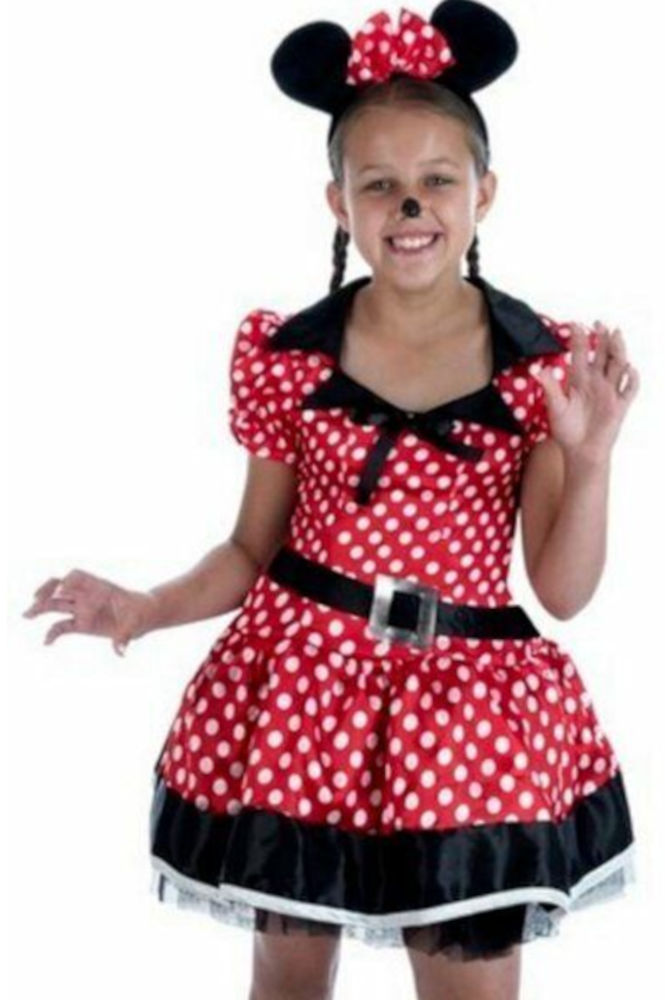 (image for) Miss Minnie Halloween Costume Small (4-6yo) Halloween OCC58817S - Click Image to Close