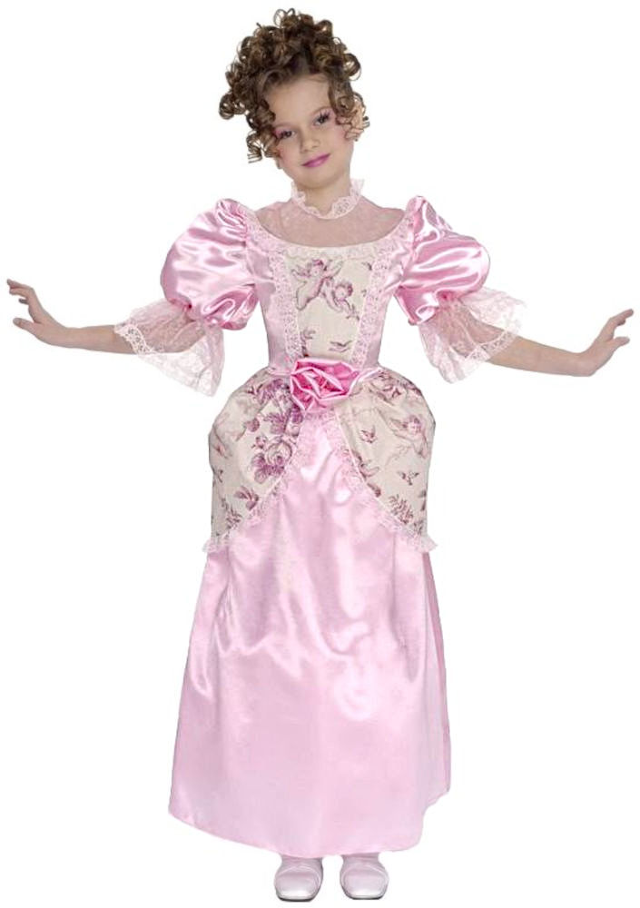 (image for) 18th Century Pink Princess Large child costume, Cinderella, Halloween EC15298L - Click Image to Close
