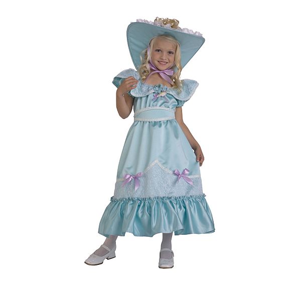 (image for) Blue Southern Belle Child Small Costume Victorian Style Halloween RC882940S - Click Image to Close