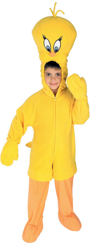 (image for) Tweety (Bird) Child Jumpsuit Costume Medium (5-7yo) Halloween- RC50983M - Click Image to Close