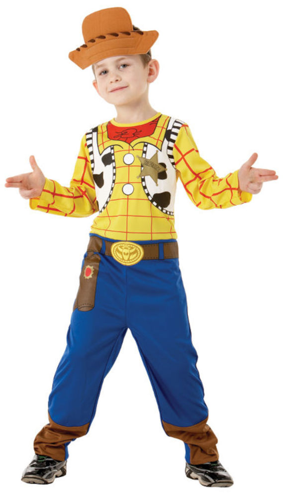 (image for) Woody Child Costume Small (4-6yo) Disney Licensed Cowboy Halloween DF4931S - Click Image to Close