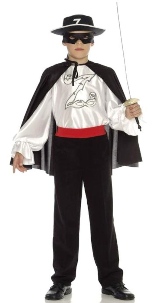 (image for) Zorro Vigilante Child Costume Small (3-5yo) Halloween EC15429S - Click Image to Close