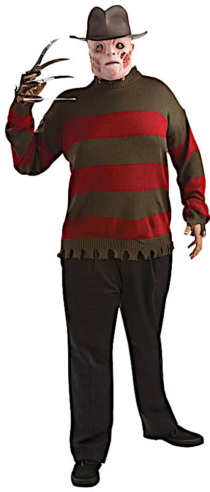 (image for) Freddy Adult Sweater Plus Size Halloween XLarge RC17664PLUS - Click Image to Close