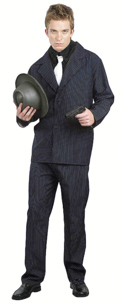(image for) Gangster Adult Costume 1920's Al Capone, Mafia - MEDIUM CPC014STD - Click Image to Close