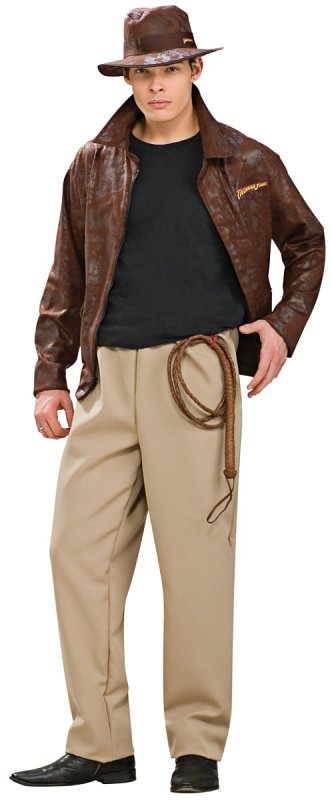 (image for) Indiana Jones w/ Jacket Adult Costume (Medium/Large) RC888674M/L - Click Image to Close
