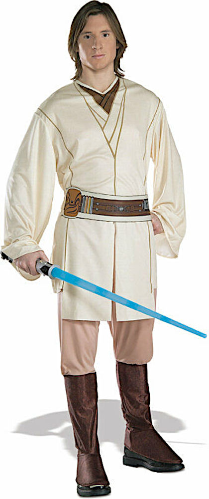 (image for) Obi-Wan Kenobi Adult Costume Star Wars Halloween XLarge RC16872XL - Click Image to Close