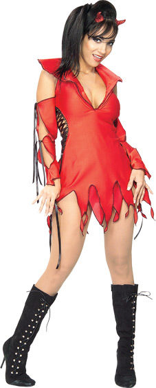 (image for) Sexy Christmas Womens Costume - Halloween -XSmall - Click Image to Close