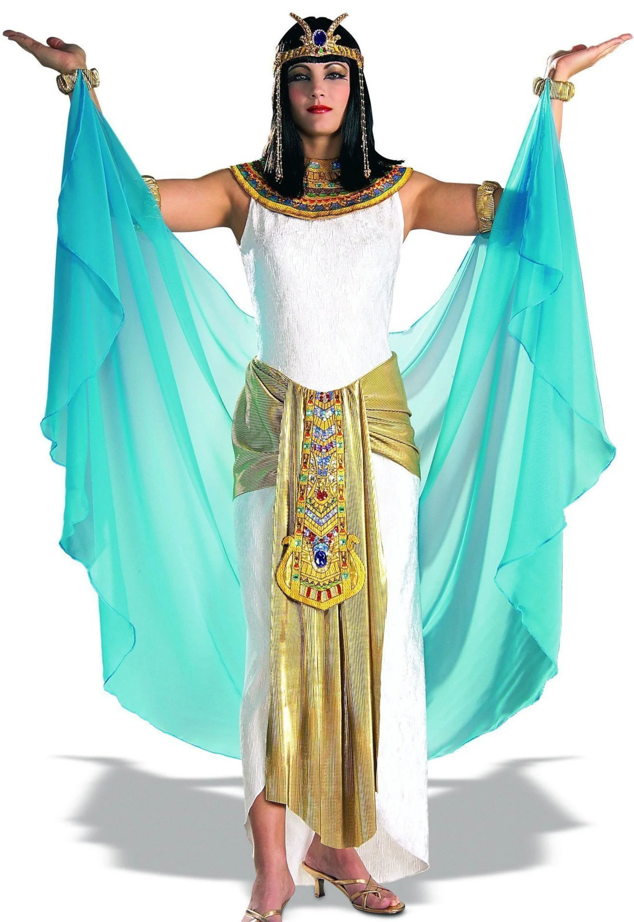 (image for) Cleopatra Collector's Plus Edition Super Luxury Costume for Adults SMALL RC56132S - Click Image to Close