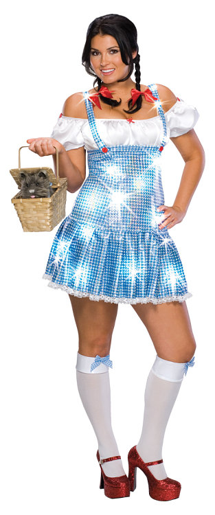 (image for) Secret Wishes Dorothy Plus Size Themed Parties Halloween - RC17518Plus - Click Image to Close