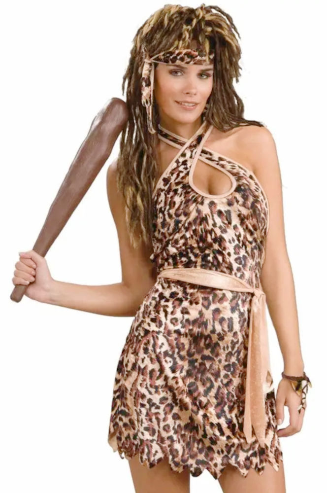 (image for) Pre-historic Cave Sexy Woman Costume for Adults SMALL PAF105S - Click Image to Close