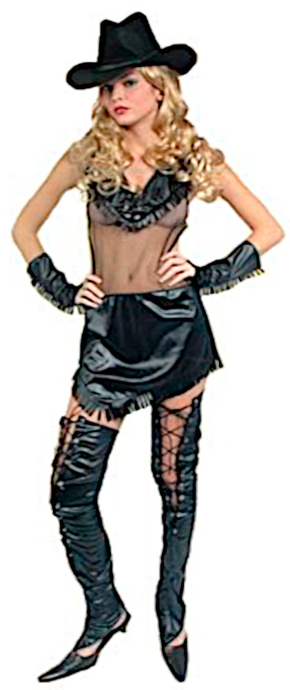 (image for) Sexy Cowgirl Adult Costume Halloween. SMALL CPC004S - Click Image to Close