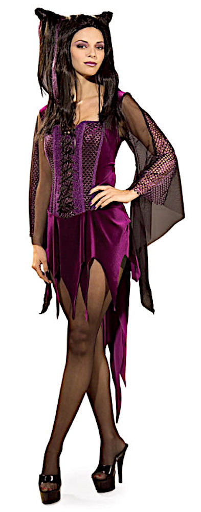 (image for) Beauty Witch Gothic Sorceress Costume Halloween (MEDIUM-STD) RC888405STD - Click Image to Close