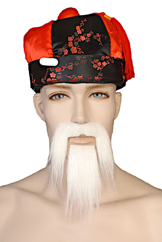 (image for) Chinese White Moustache & Goatee INYM08 - Click Image to Close