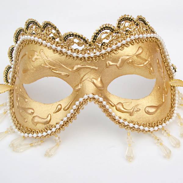 (image for) Rococo Gold DeLuxe Mask Themed Parties U780 - Click Image to Close