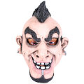 (image for) Punk Scary Rocker 3/4 Latex Mask -Halloween -N63414