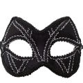(image for) Superhero Black & Silver Men's Mask Male Venetian Mask UM150