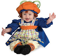 (image for) Ragamuffin Girl Baby Costume Pumpkin Rag Doll Infant Halloween Size: 6-12 Months RC885735INF