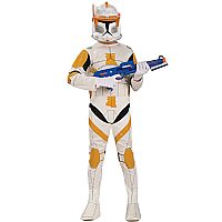 (image for) Clone Trooper Commander Cody SMALL Child Basic Costume. Star Wars Licensed. RC883206S