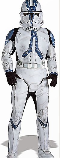 (image for) Star Wars DeLuxe Clone Trooper Child Medium (5-7yo) Costume RC882015M