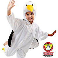 (image for) Pelican Hood child medium Kids Safari costume Halloween Bookweek