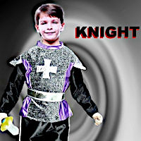 (image for) Knight Child Costume Medieval Warrior King Arthur Book Week CPC019L