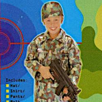 (image for) Soldier Child SMALL Costume Halloween CPC039S