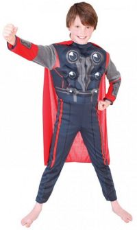 (image for) Thor Child Costume The Avengers Marvel Superhero -Small Halloween DF0369S